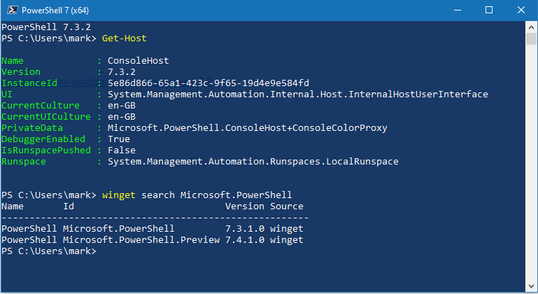 Get Started with Powershell Mark Lockitt