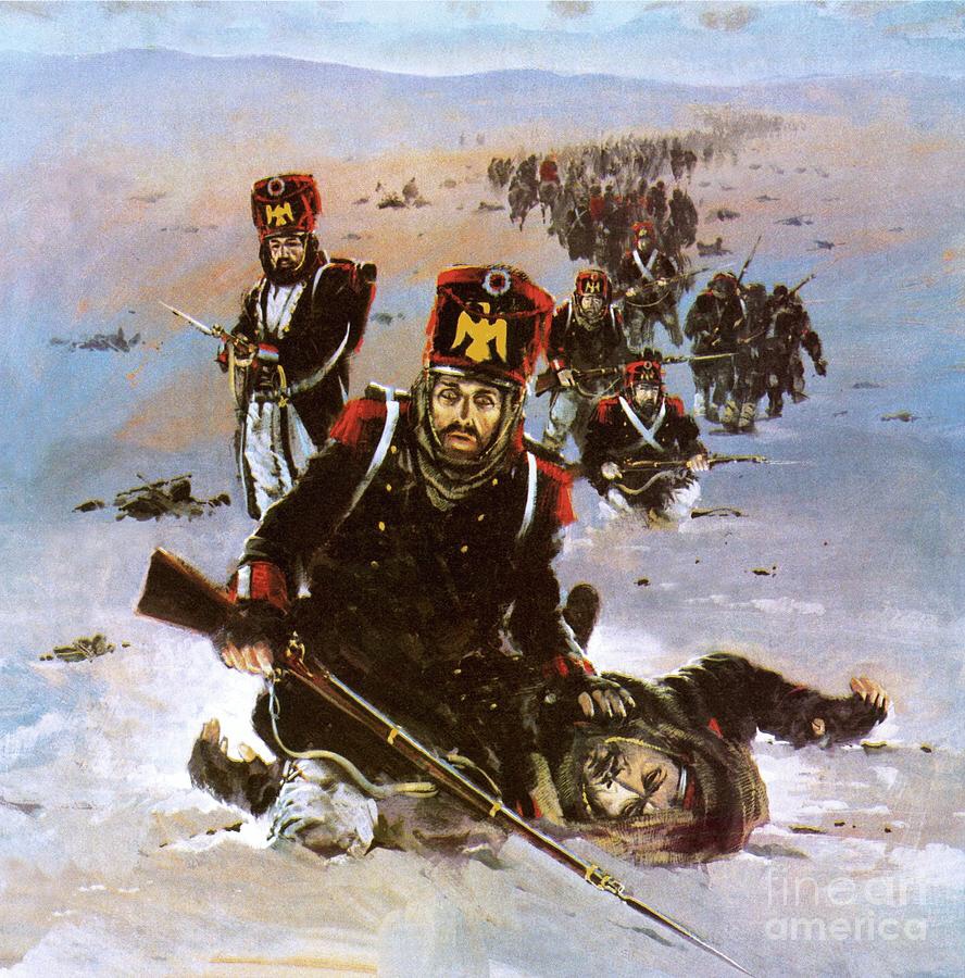 The French Retreat from Moscow Mark Loves History!