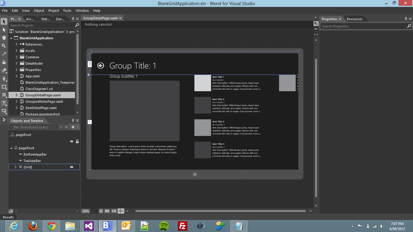 Design Time support in Windows 8 C XAML Macca Blog