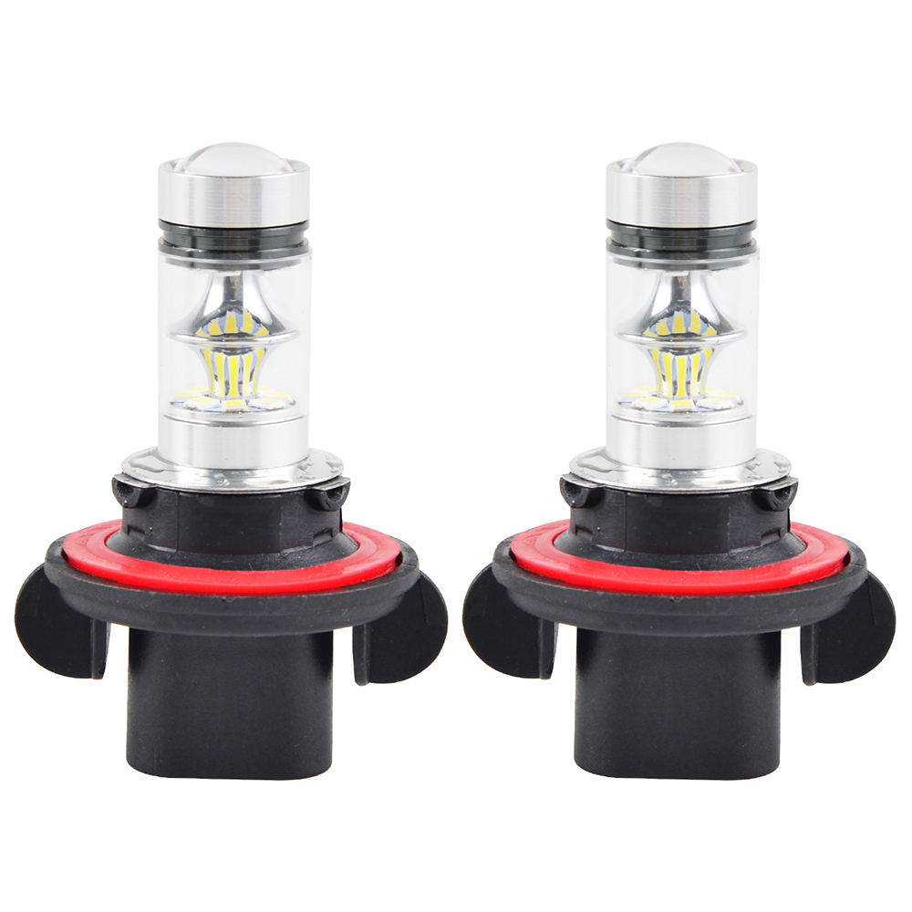 100W LED Headlight Bulb For Polaris Ranger 1000 800 900 6x6 EFI Diesel
