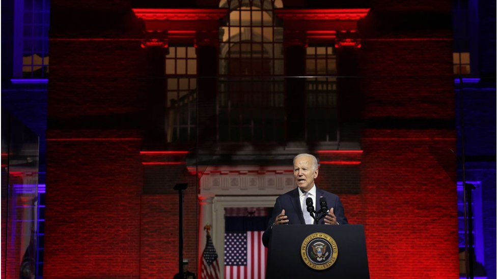 Adding context to the red Biden speech Mark 11