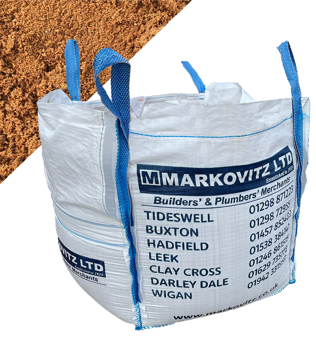 Red Building Sand (Bulk Bag) M Markovitz Limited