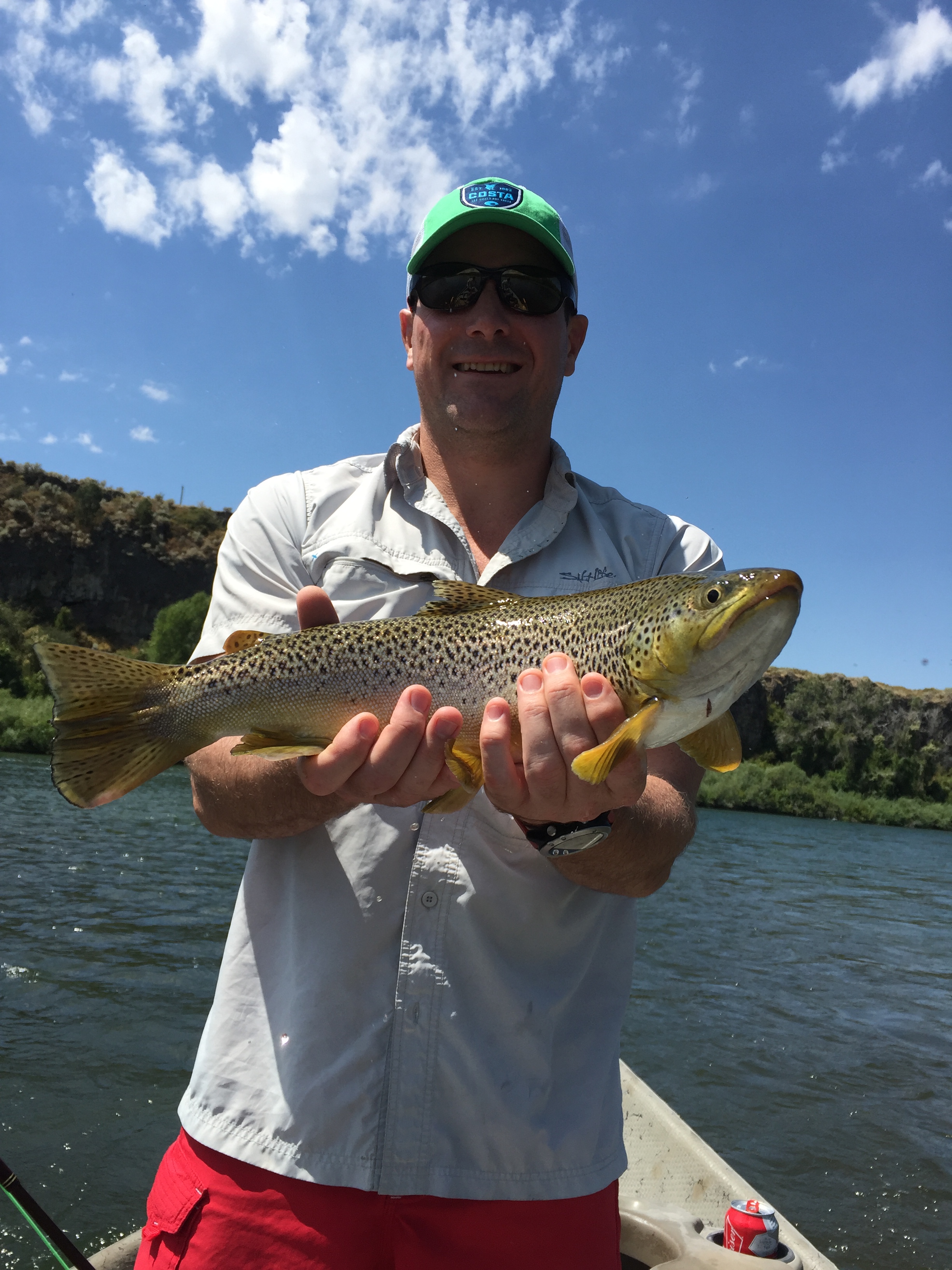 Fly Fishing Action In Idaho MARK POWER