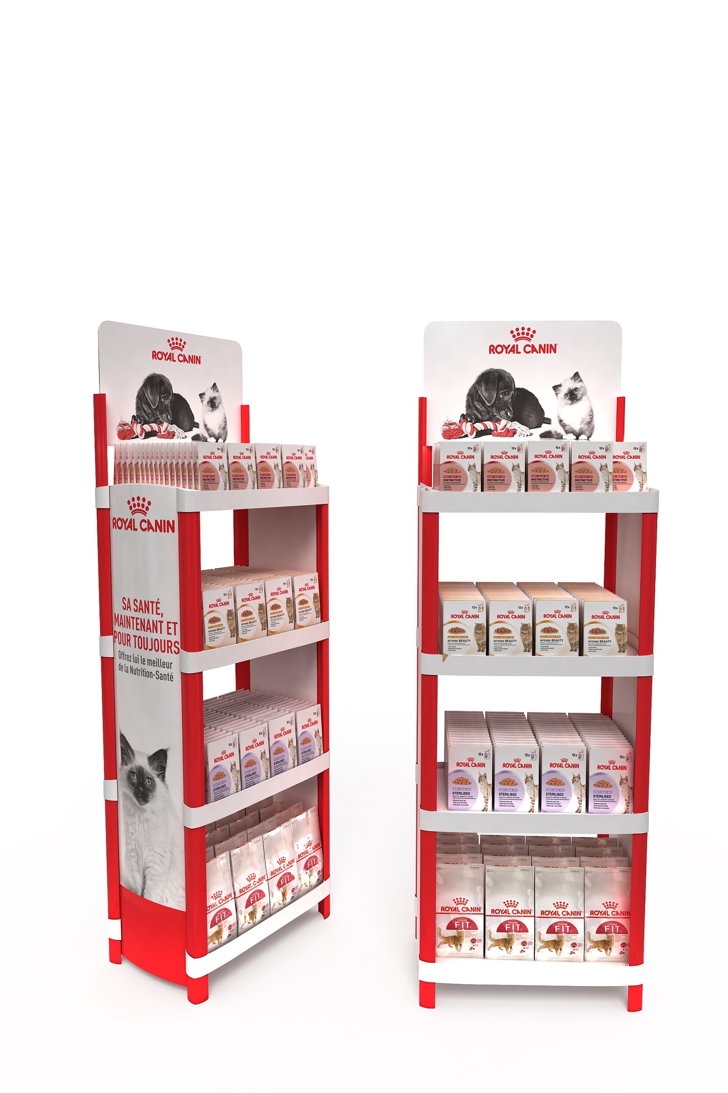 Plastic POS displays for instore marketing Plastic display