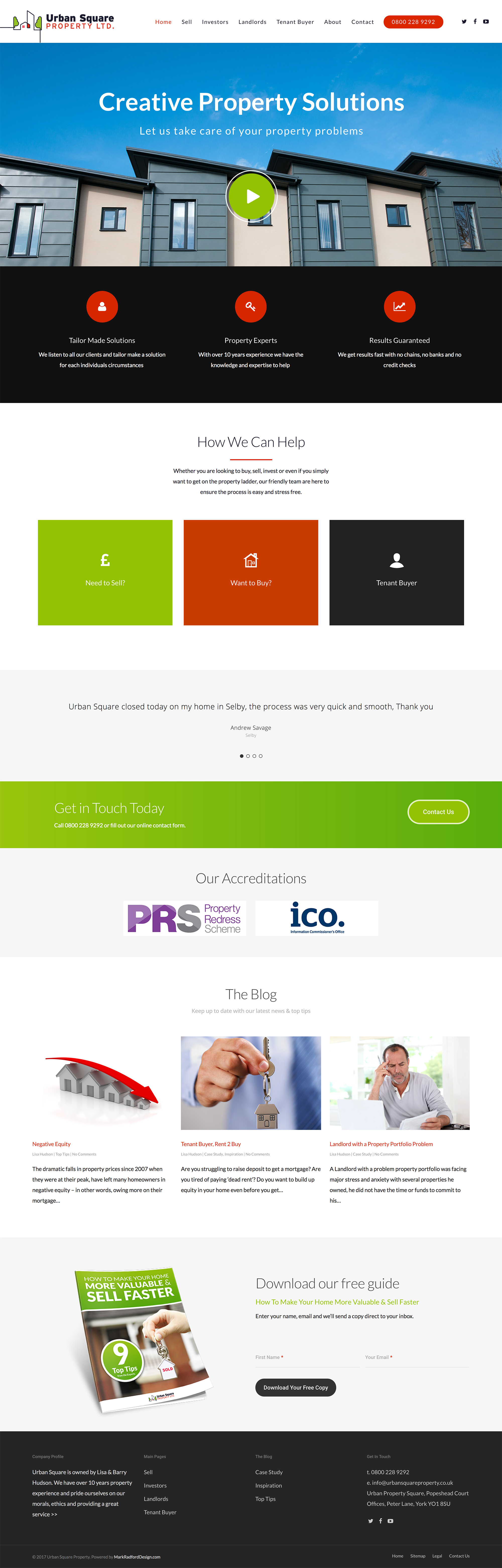 Urban Square Property Mark Radford Design