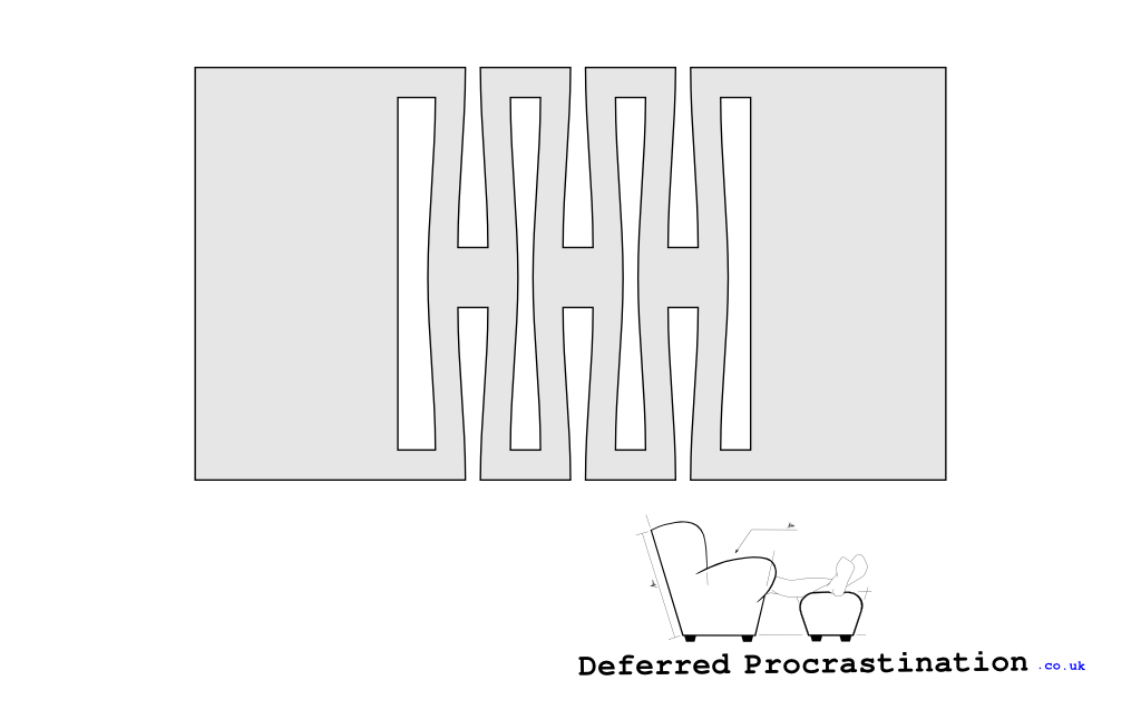 Lasercut Lattice Living Hinges Deferred Procrastination
