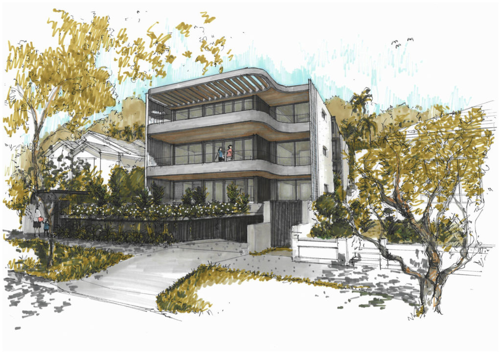 Bellevue Hill Apartments Mark Shapiro Architects