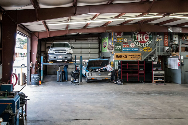 Oil Change & Service Mark's Service Center & Body Shop