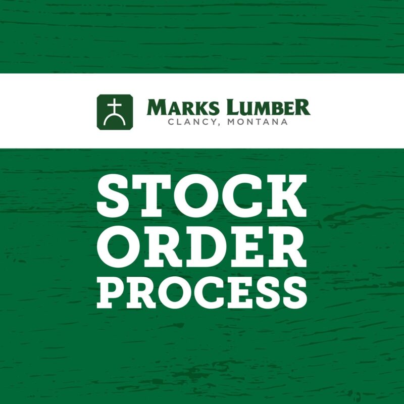 Montana Lumber Yard Marks Lumber