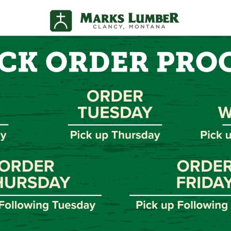 Rough Cut Timbers Marks Lumber