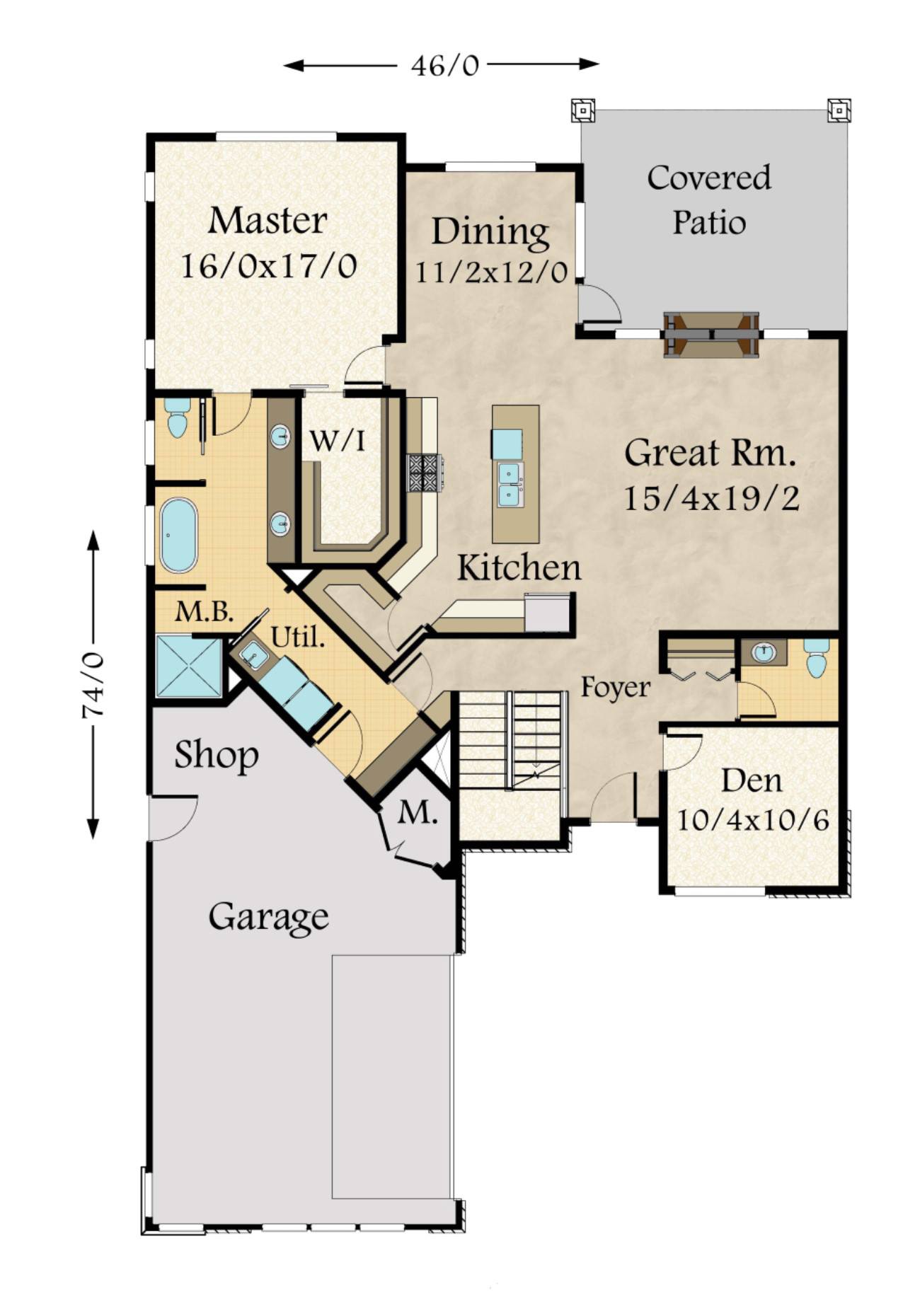 Modern Ridge House Plan Small Modern House Plan by Mark Stewart