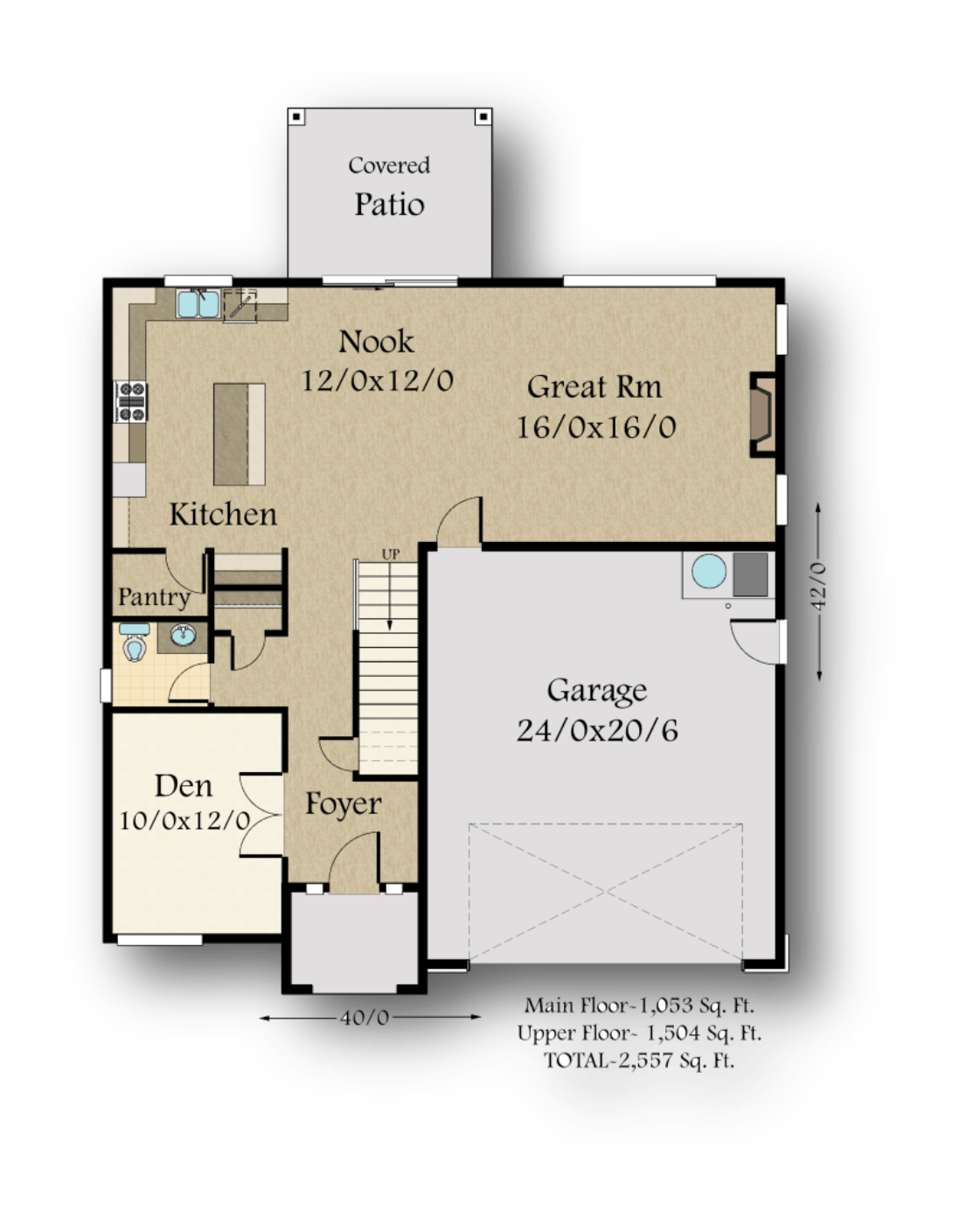 Swordfish House Plan Two Story Huge Primary Large Bonus Home Design