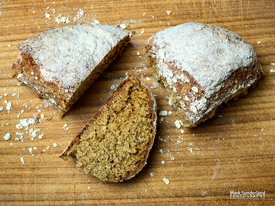 Oaty Spelt Soda Bread Mark Sunderland Photography Blog