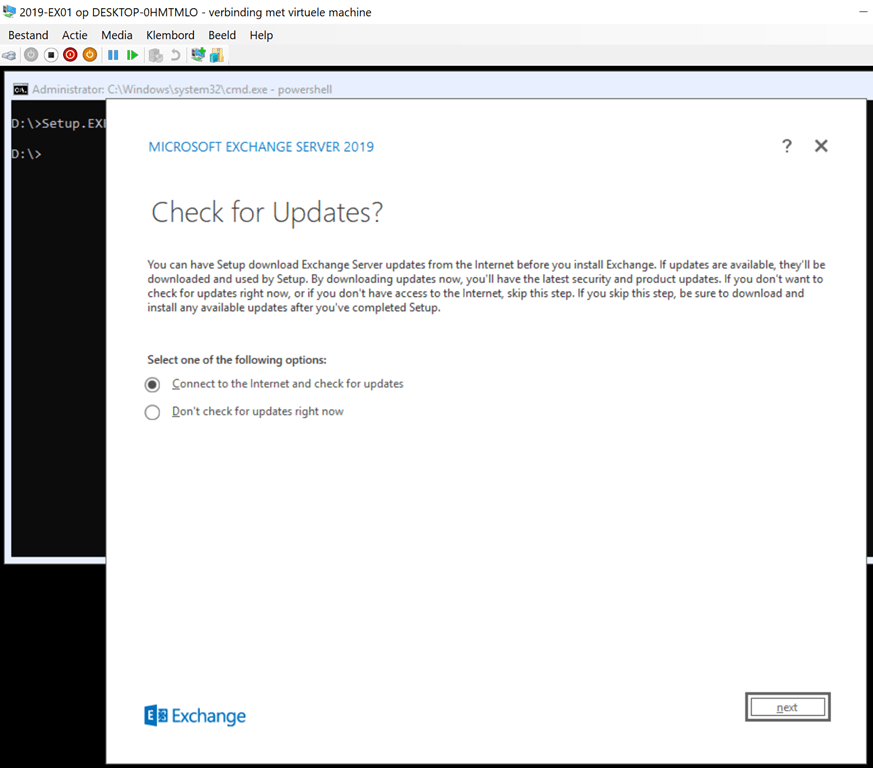 How to Install Exchange 2019 on Windows Server 2019 Core Edition
