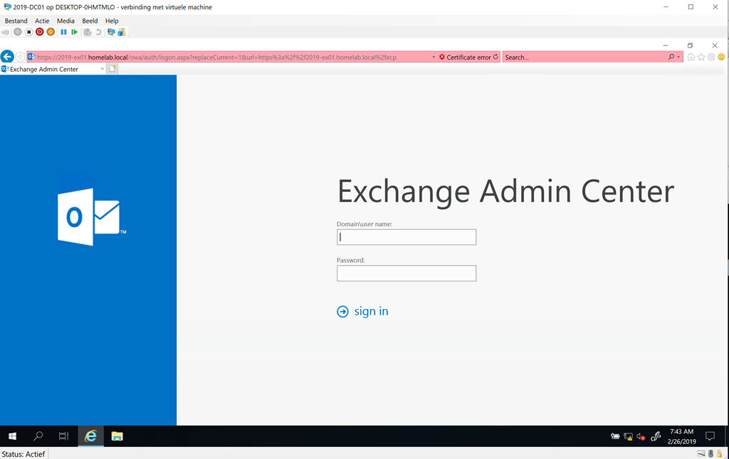How to Install Exchange 2019 on Windows Server 2019 Core Edition