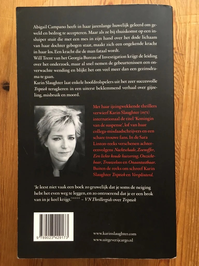 Karin Slaughter met Versplinterd