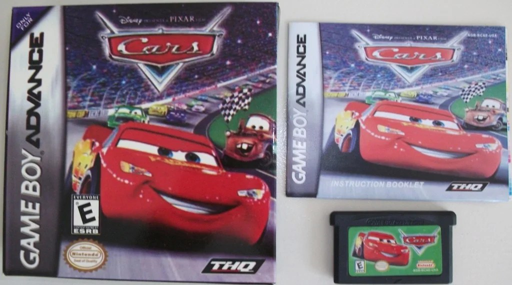 GBA Game *** CARS *** DisneyPixar