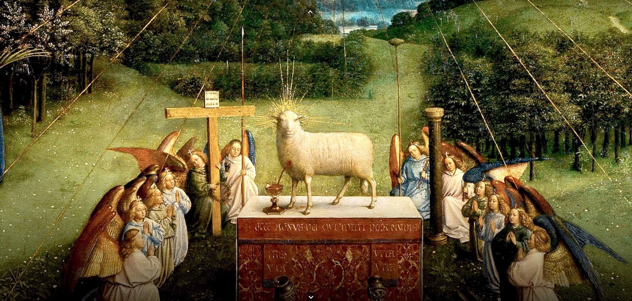 VAN EYCK'S "LAMB OF GOD" Markus Ray's Art Look