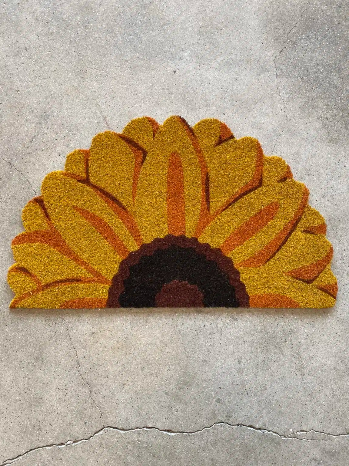 Køb sunflower dørmåtte Se den skønne dørmåtte her