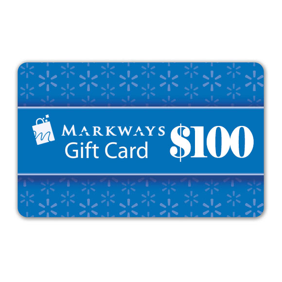 Gift Card / 100 Markways Online Store AR Display Canada