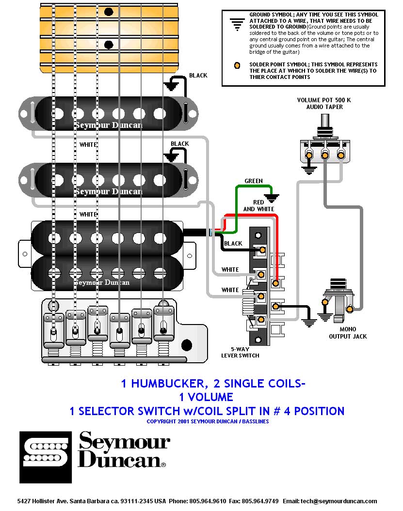 Seymour Duncan Jb Wiring Diagram Complete Wiring Schemas