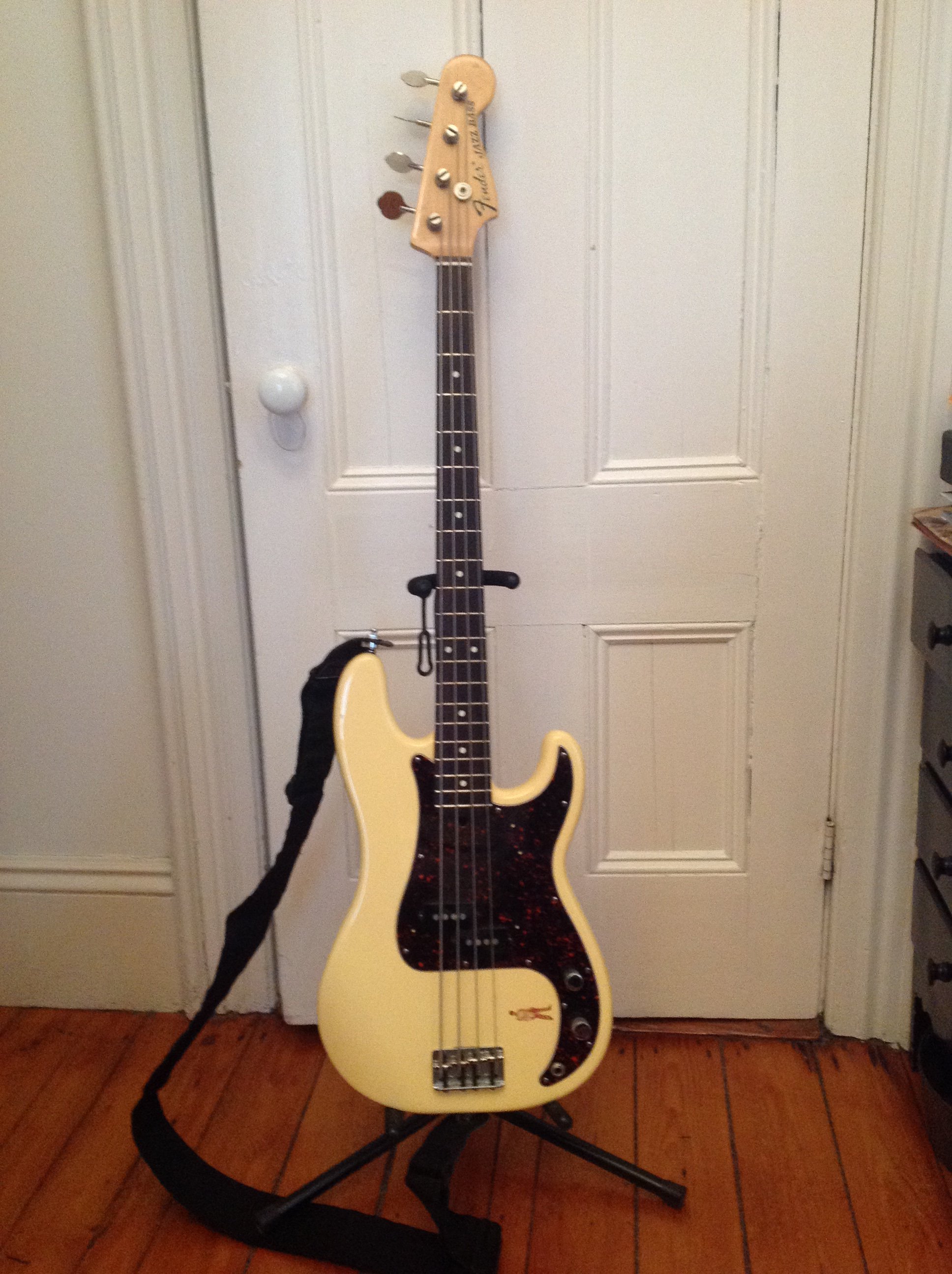 Anybody need a mint green Precision bass pickguard