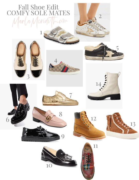 Fall Shoe Edit Shop our favorites here. Marla Meridith