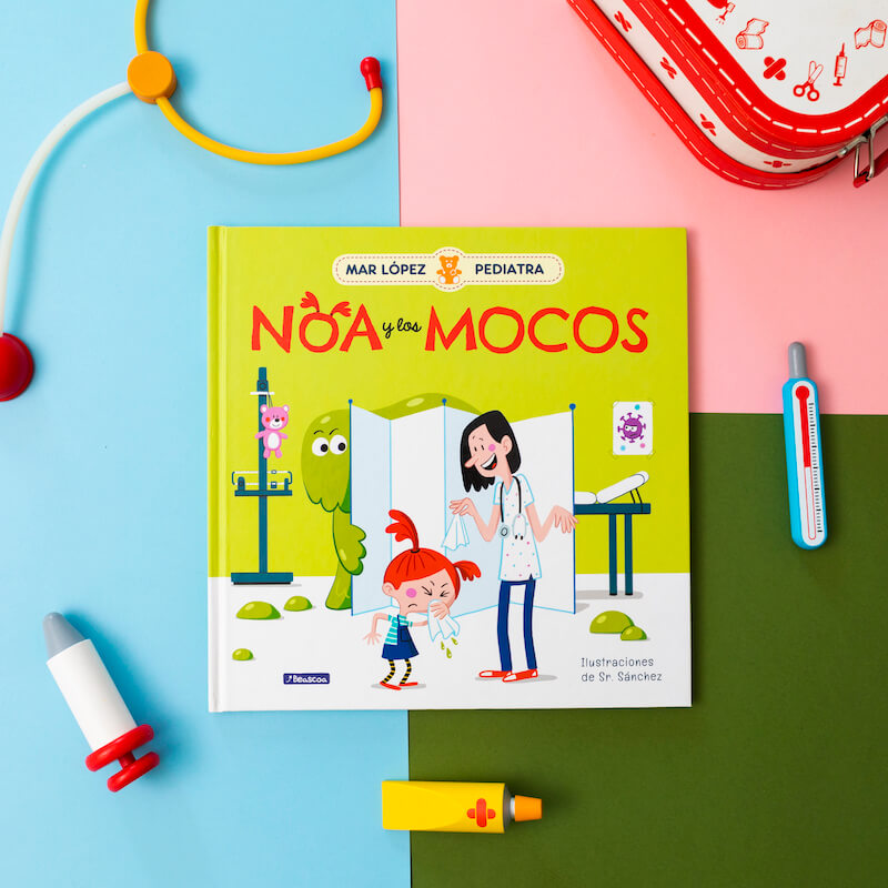 Noa y los Mocos Cuento escrito por la Pediatra Mar López