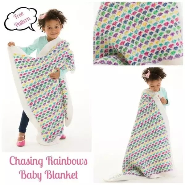 Chasing Rainbows Baby Blanket Pattern Marly Bird