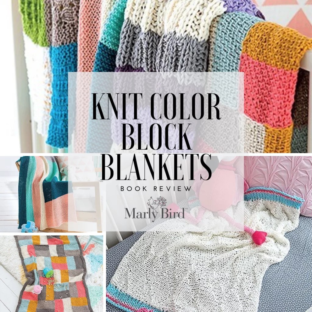 Knit Color Block Blankets Marly Bird