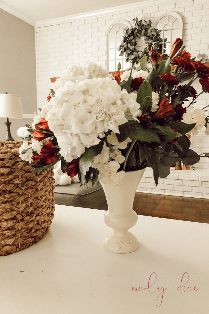 How to Make a Flower Arrangement in a Basket Marly Dice