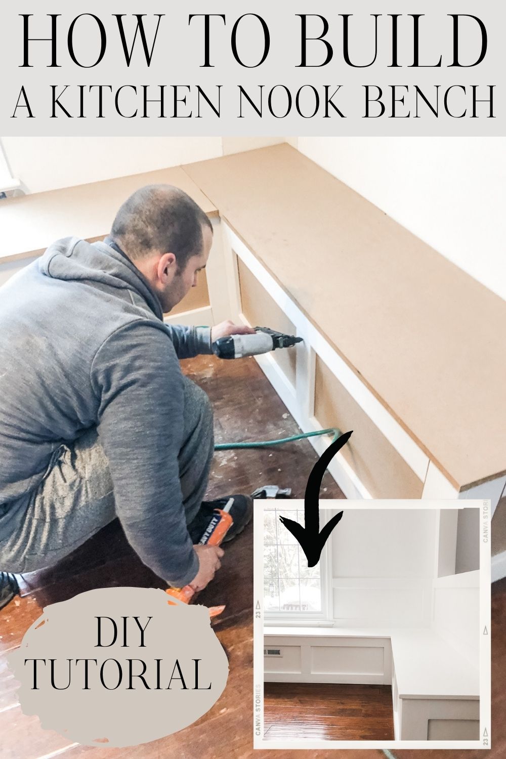 How to Build a Kitchen Nook Bench Marly Dice