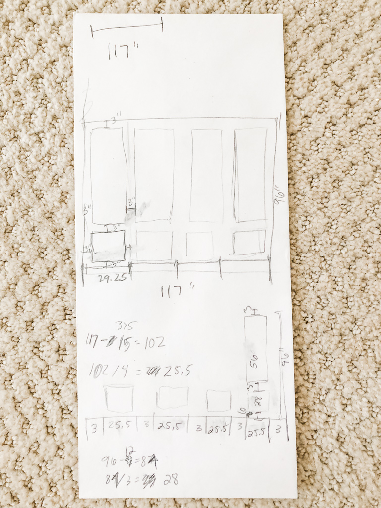 How to Install Picture Frame Molding for an Accent Wall Marly Dice