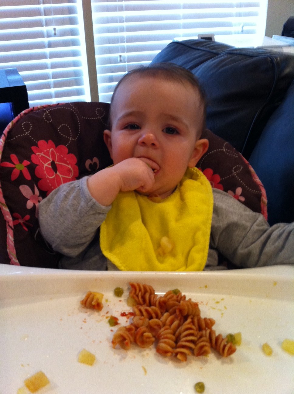 Curly Q Pasta Marinara Older baby nummies part 4 Marmalade Forest