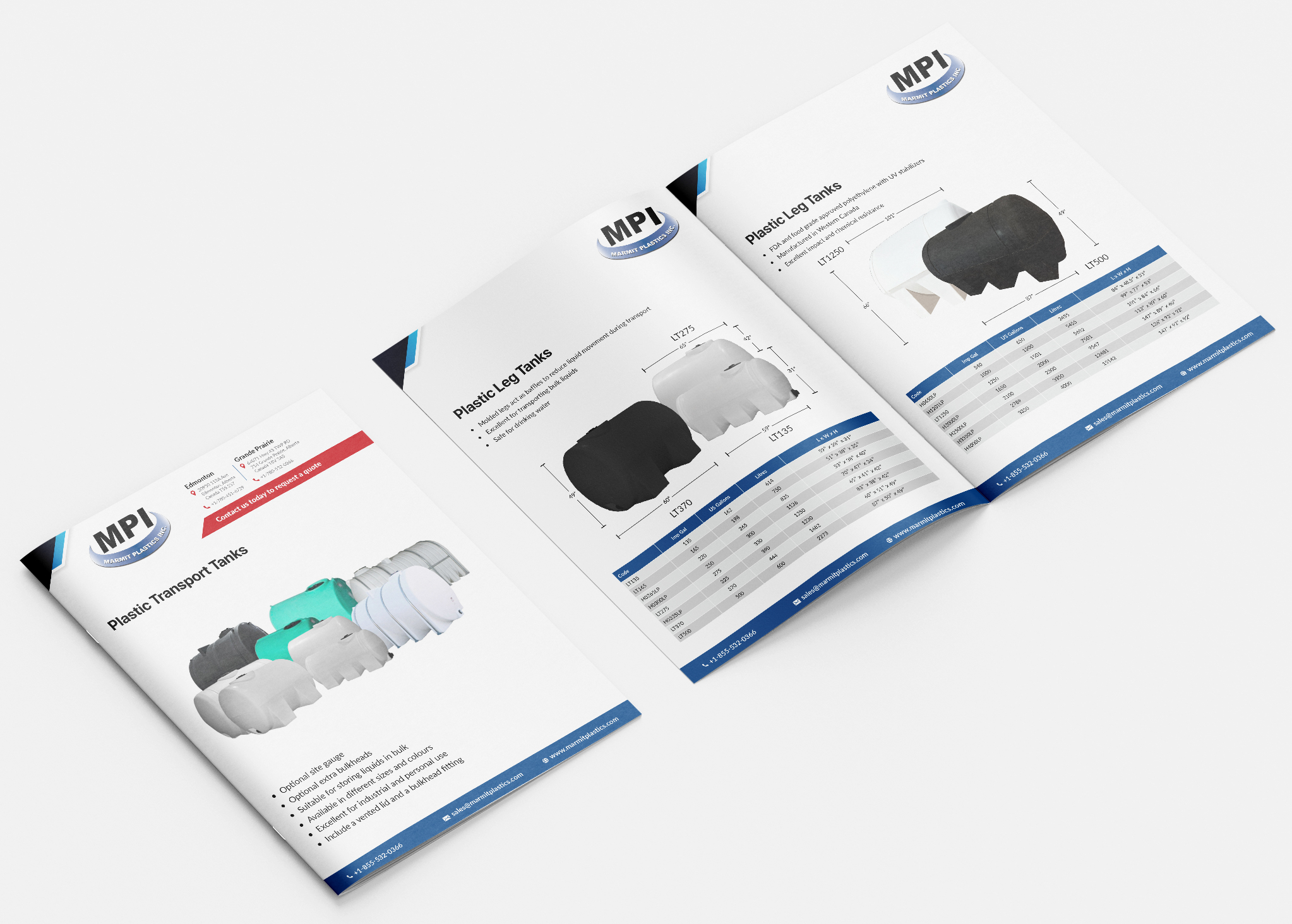 Plastic Transport Tanks Marmit Plastics Inc