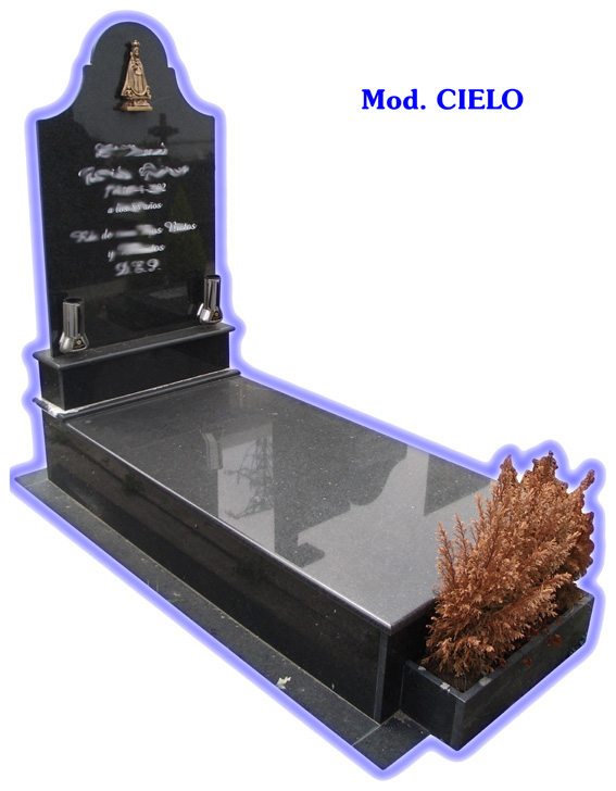 Sepultura de tierra modelo cielo Marmolería Norte