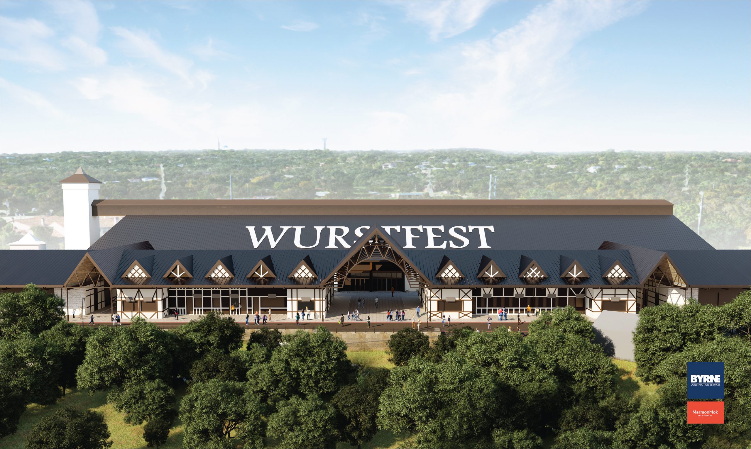 New Braunfels Wurstfest 2023 Wurstfest Marktplatz - Marmon Mok Architecture