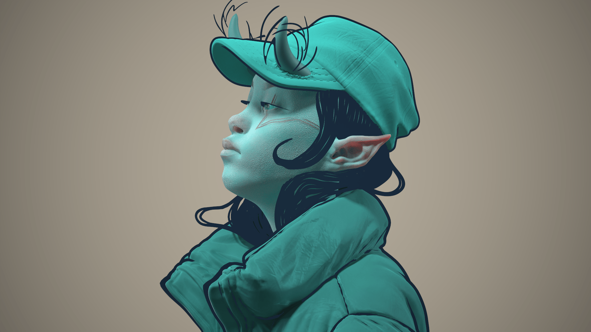 Texture and Render ZBrush Sketches in Marmoset Toolbag Marmoset