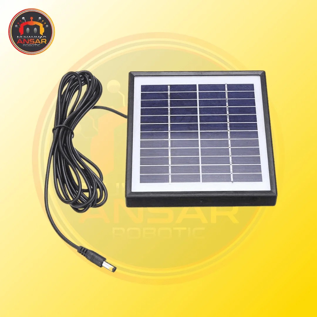 5W 12V Solar Panel With 3m Cable MArobotic