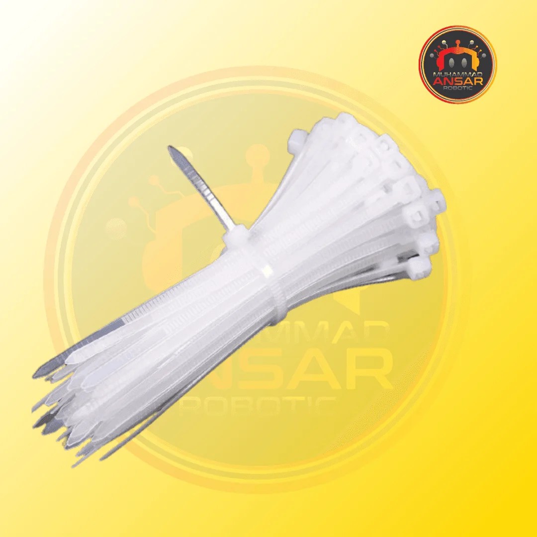 3x250mm Self Locking Plastic Zip tie 10pcs MArobotic
