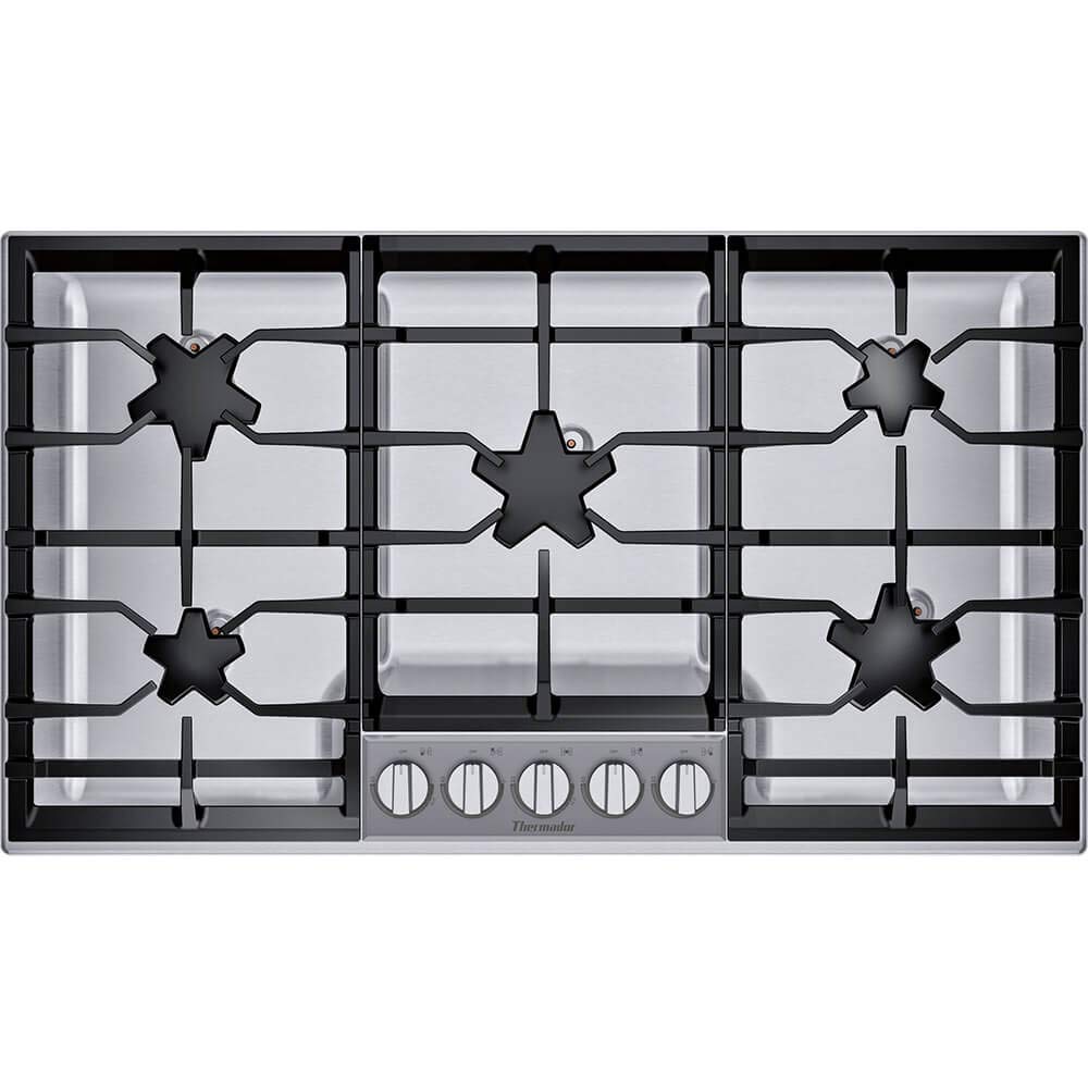 Parrilla THERMADOR 36″ Masterpiece 5 Burner Gas Cooktop, XLO