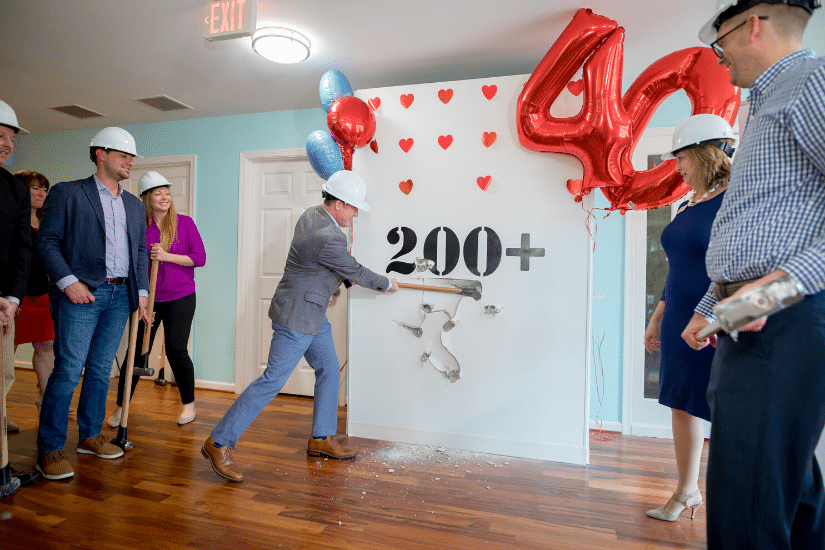 RMHCDC's Wall Breaking Event Maroon PR