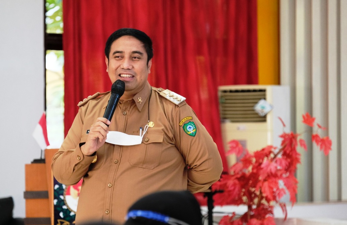 Kepada Peserta Latsar CPNS 2021 Pemkab Maros, Bupati Tanamkan