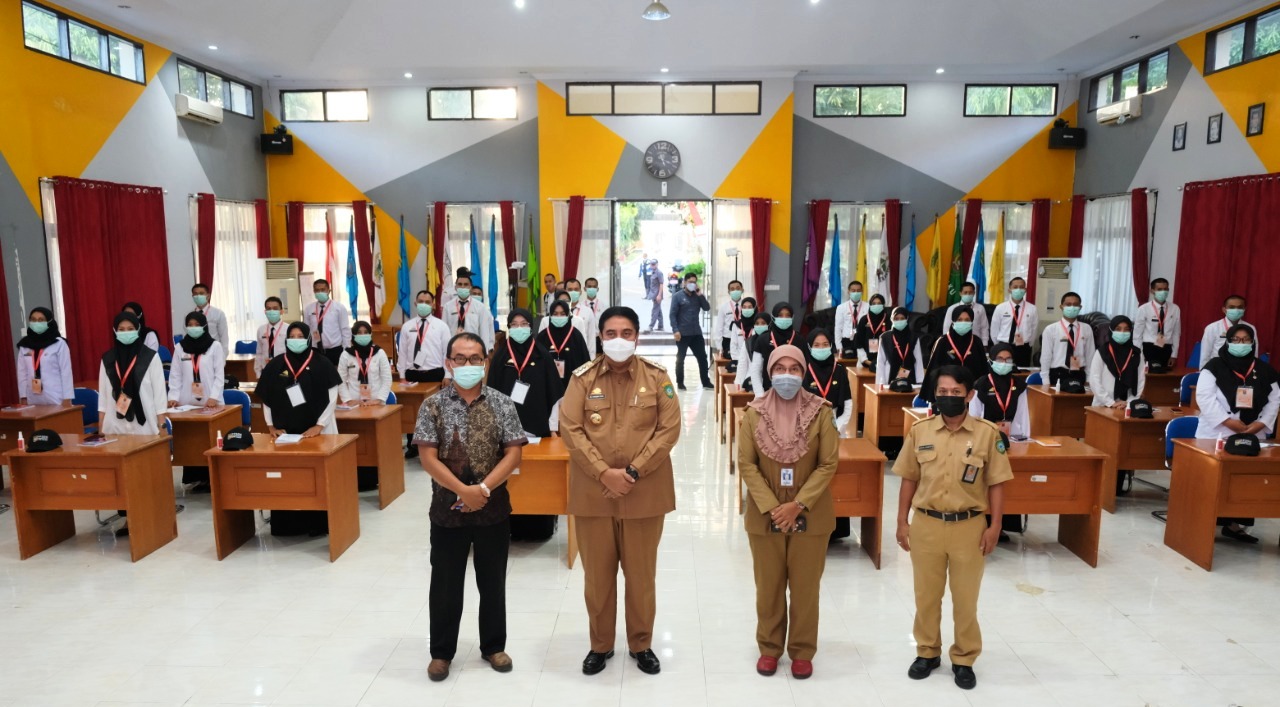 Kepada Peserta Latsar CPNS 2021 Pemkab Maros, Bupati Tanamkan