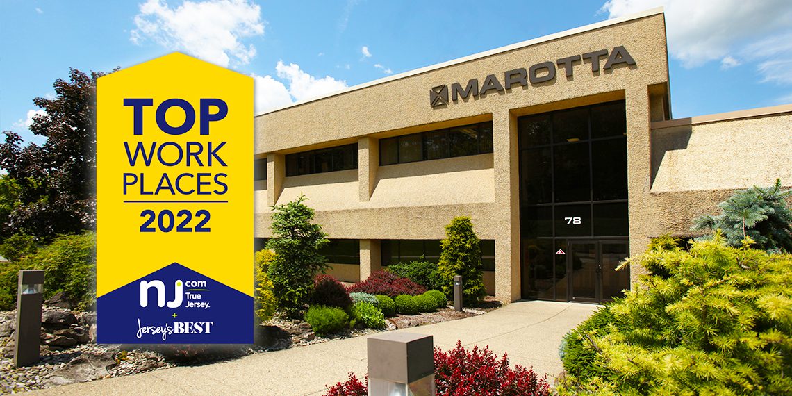 Marotta Controls Named a New Jersey Top Workplace for 2022 Marotta