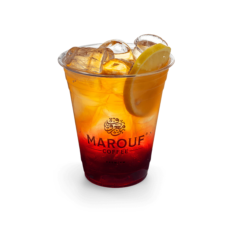 Raspberry Iced Tea Marouf Coffee