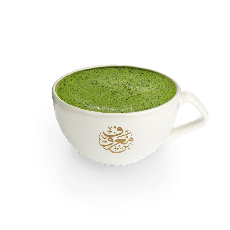 Matcha Tea Latte Marouf Coffee
