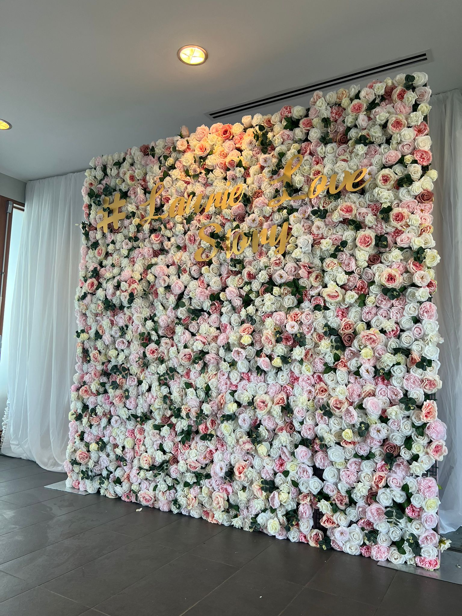Ways to Use A Stoney Creek Flower Wall Rentals