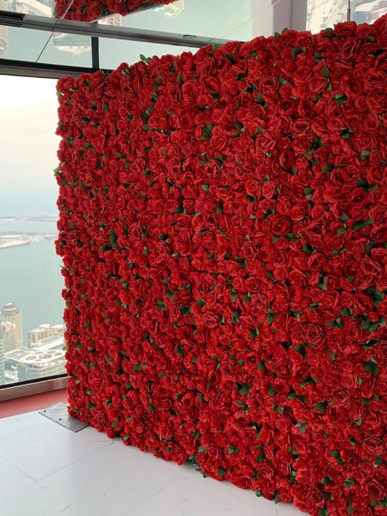 North York Flower Wall For Rent