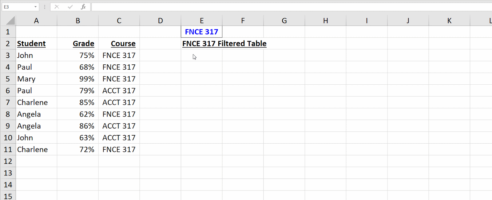 Dynamic Arrays Part I The Biggest Change to Excel in Years The Marquee Group